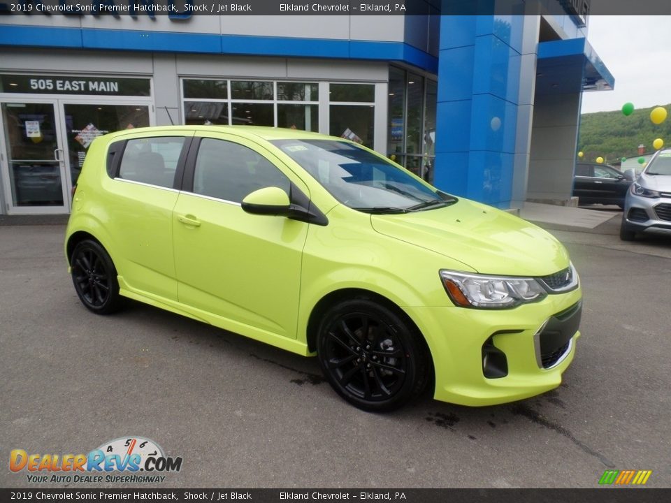 2019 Chevrolet Sonic Premier Hatchback Shock / Jet Black Photo #6