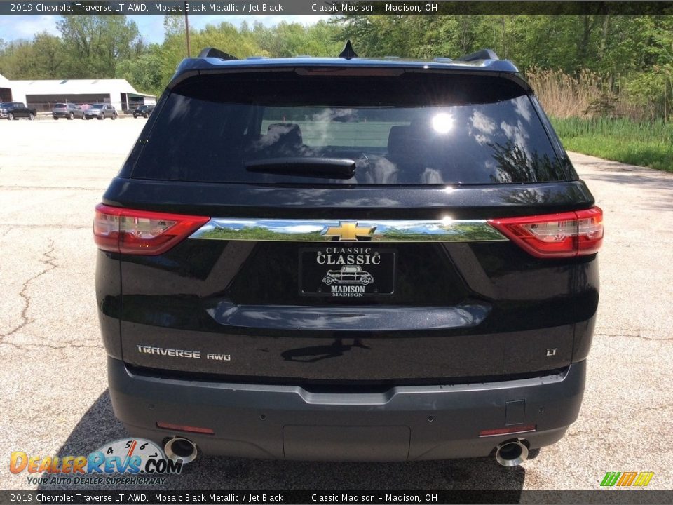 2019 Chevrolet Traverse LT AWD Mosaic Black Metallic / Jet Black Photo #5
