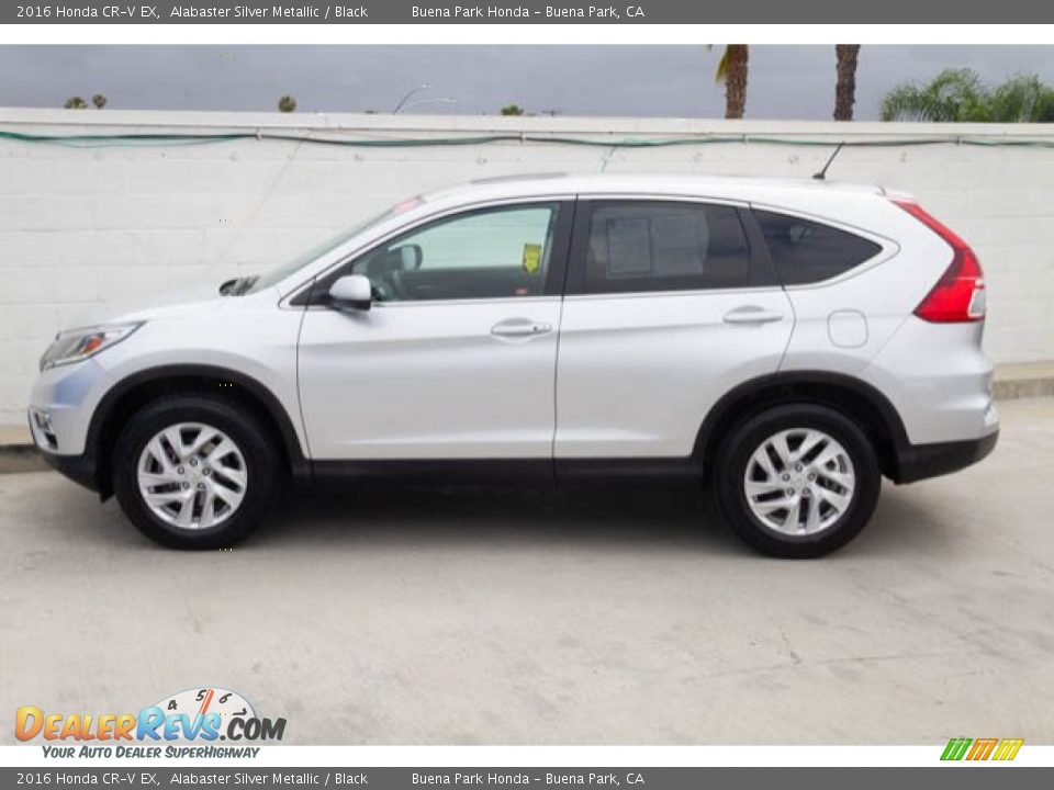 2016 Honda CR-V EX Alabaster Silver Metallic / Black Photo #8
