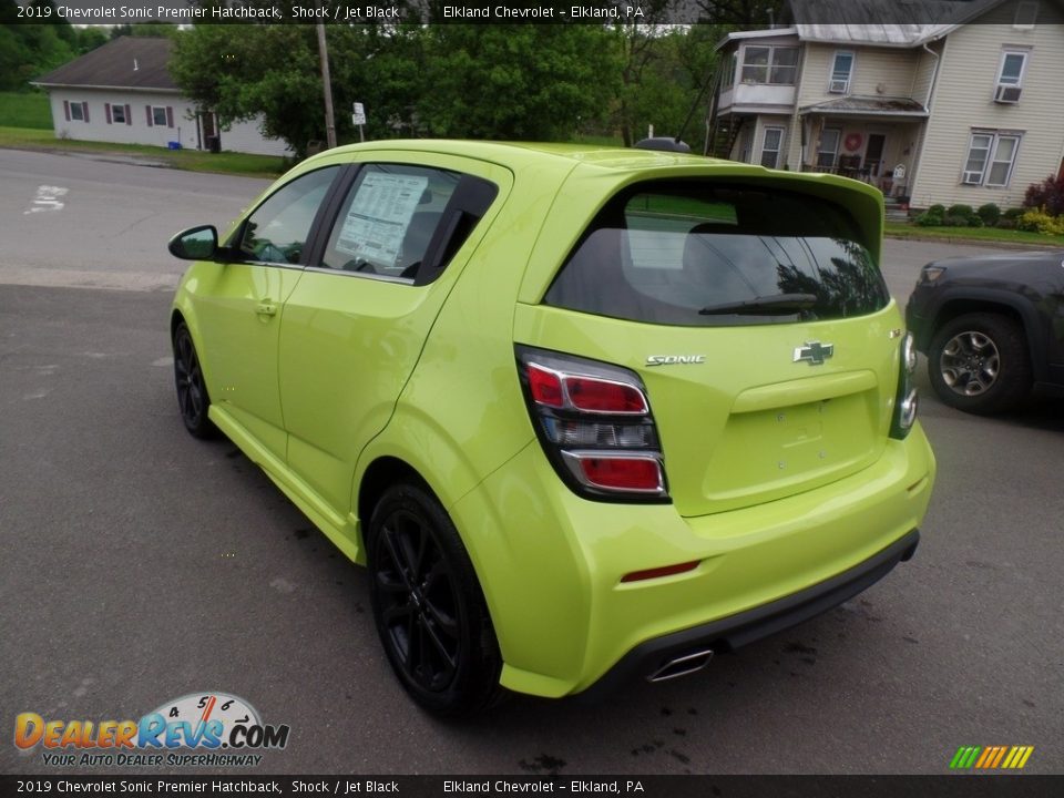 2019 Chevrolet Sonic Premier Hatchback Shock / Jet Black Photo #9