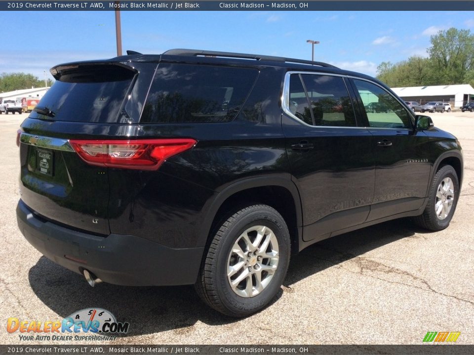 2019 Chevrolet Traverse LT AWD Mosaic Black Metallic / Jet Black Photo #6