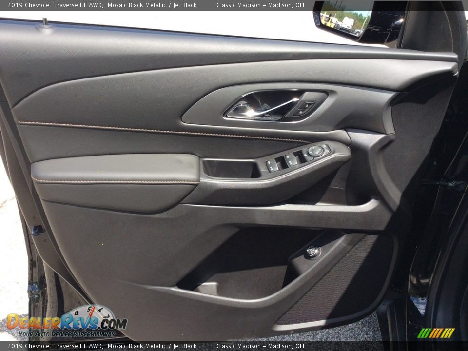 2019 Chevrolet Traverse LT AWD Mosaic Black Metallic / Jet Black Photo #8