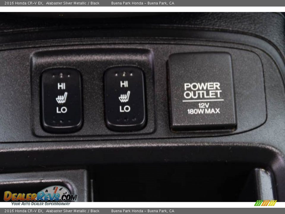 2016 Honda CR-V EX Alabaster Silver Metallic / Black Photo #12