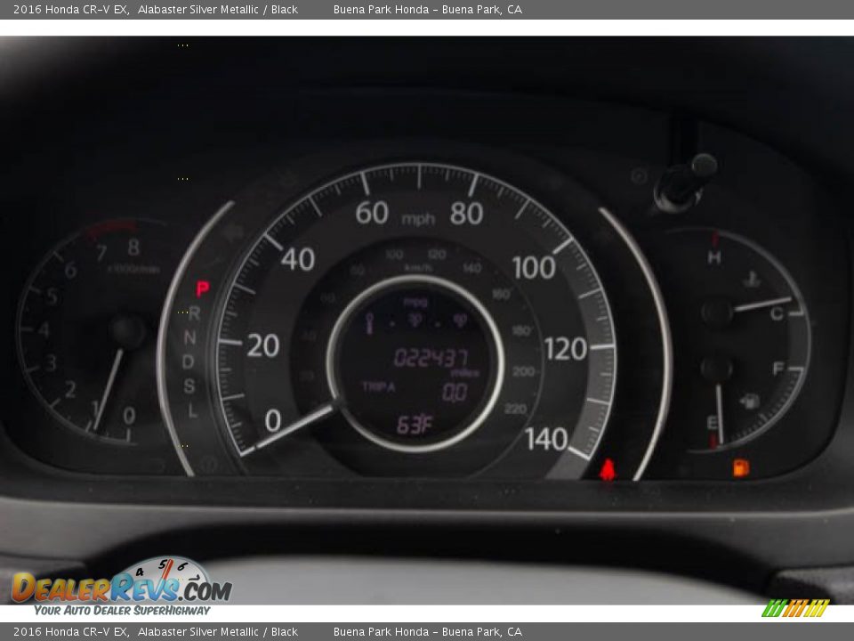 2016 Honda CR-V EX Alabaster Silver Metallic / Black Photo #26