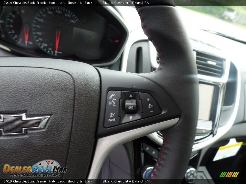 2019 Chevrolet Sonic Premier Hatchback Steering Wheel Photo #22