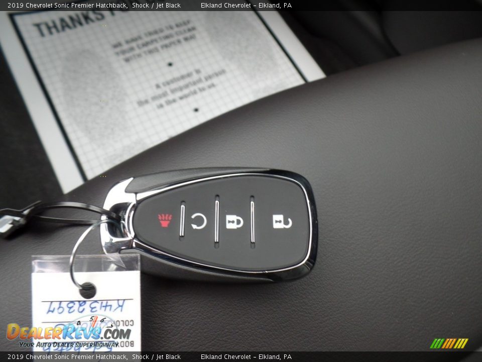 Keys of 2019 Chevrolet Sonic Premier Hatchback Photo #24