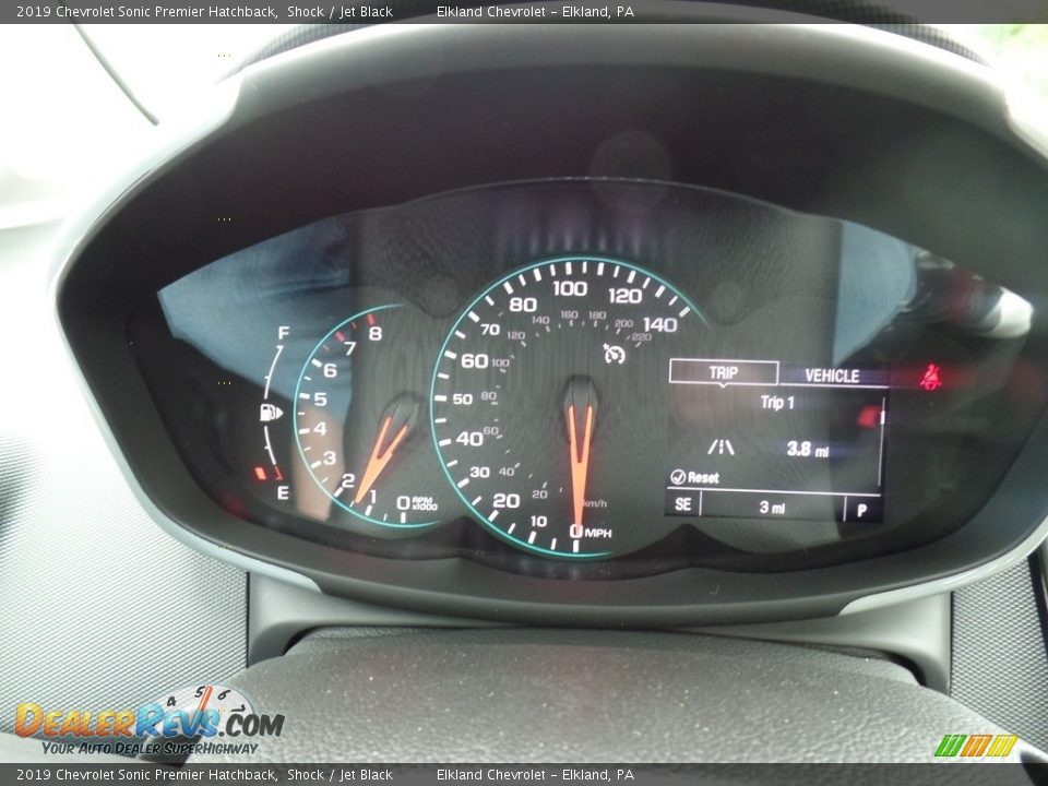 2019 Chevrolet Sonic Premier Hatchback Gauges Photo #25