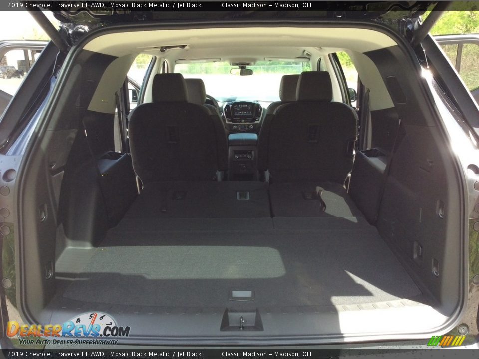 2019 Chevrolet Traverse LT AWD Mosaic Black Metallic / Jet Black Photo #23