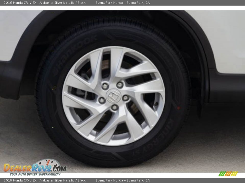 2016 Honda CR-V EX Alabaster Silver Metallic / Black Photo #35