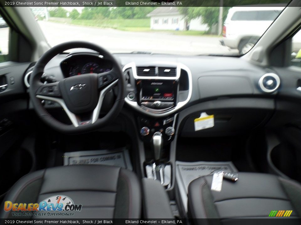 2019 Chevrolet Sonic Premier Hatchback Shock / Jet Black Photo #35