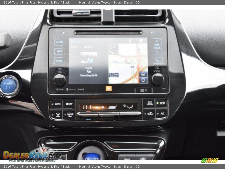 2016 Toyota Prius Four Hypersonic Red / Black Photo #15