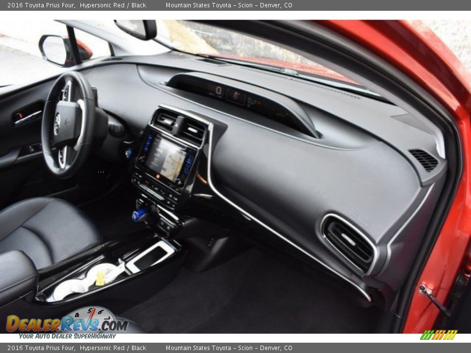 2016 Toyota Prius Four Hypersonic Red / Black Photo #17