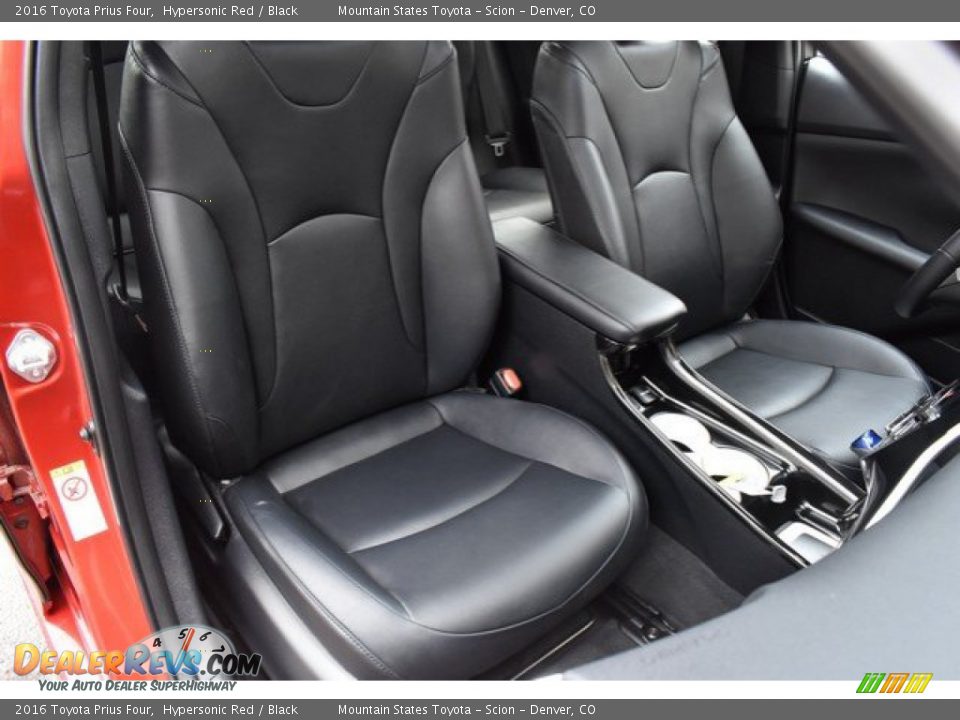 2016 Toyota Prius Four Hypersonic Red / Black Photo #19