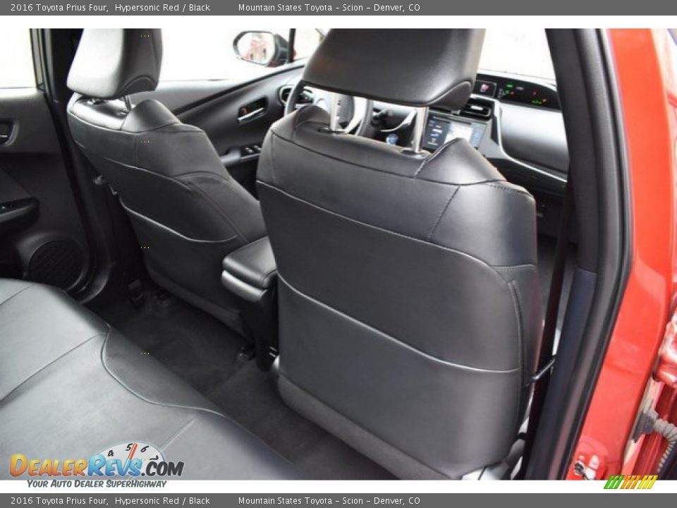 2016 Toyota Prius Four Hypersonic Red / Black Photo #21