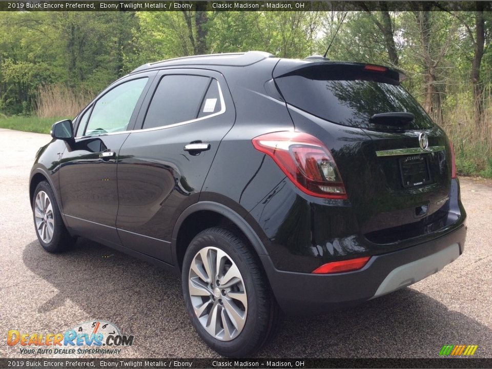 2019 Buick Encore Preferred Ebony Twilight Metallic / Ebony Photo #4