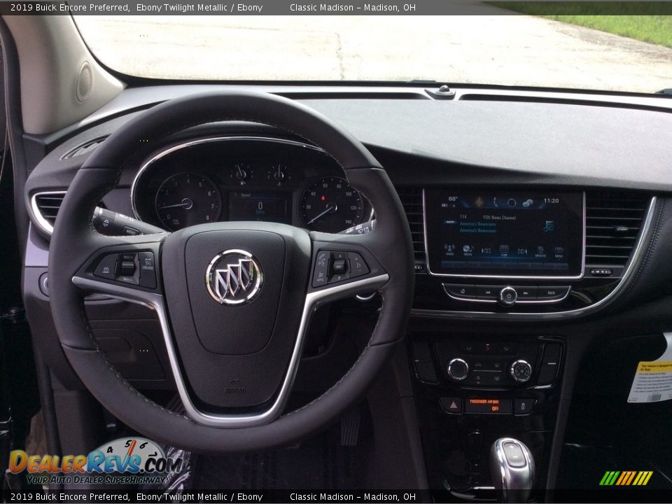 2019 Buick Encore Preferred Ebony Twilight Metallic / Ebony Photo #12