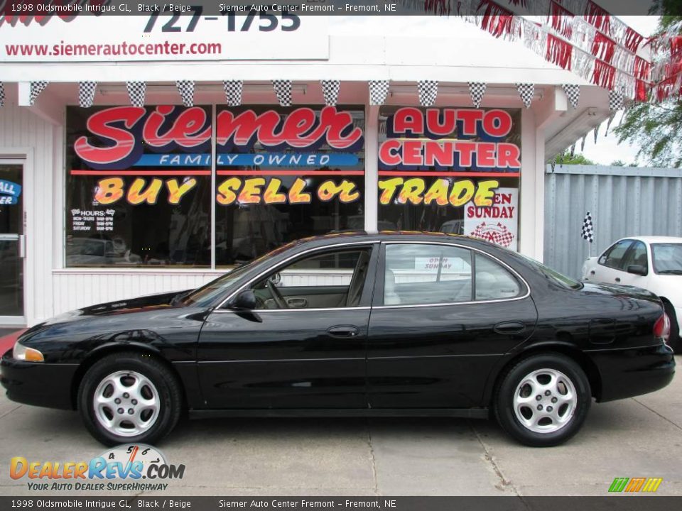 1998 Oldsmobile Intrigue GL Black / Beige Photo #1