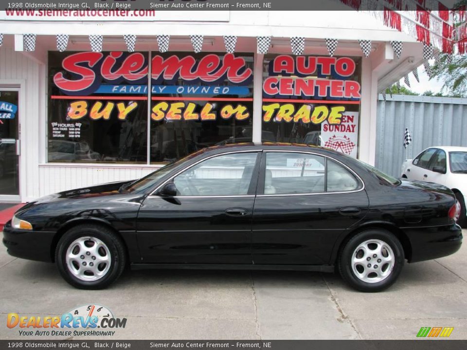 1998 Oldsmobile Intrigue GL Black / Beige Photo #2