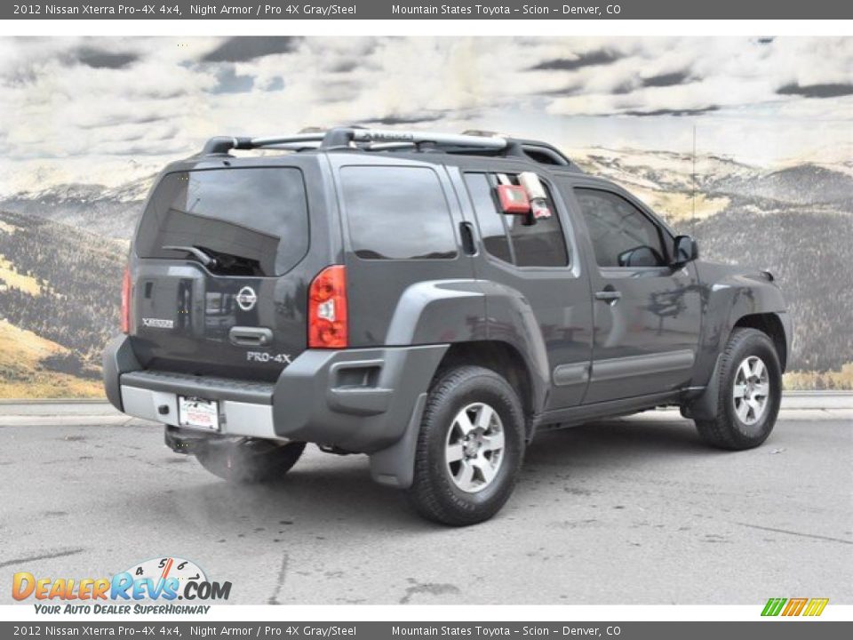 2012 Nissan Xterra Pro-4X 4x4 Night Armor / Pro 4X Gray/Steel Photo #3