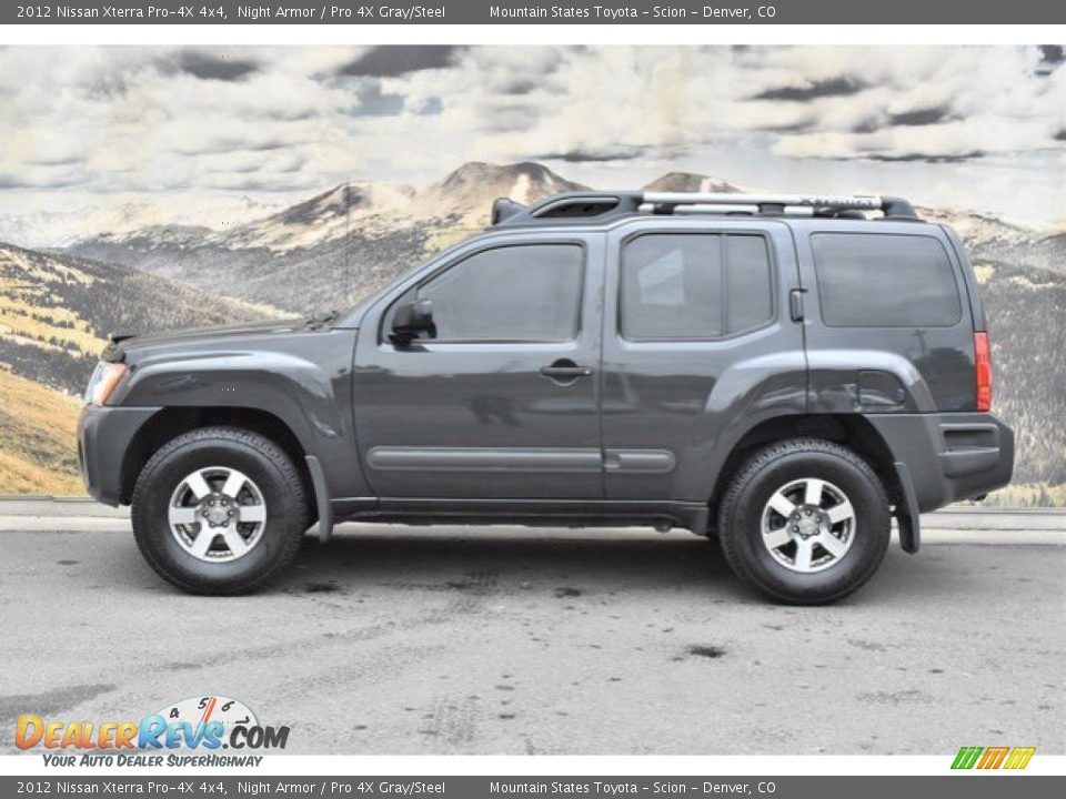 2012 Nissan Xterra Pro-4X 4x4 Night Armor / Pro 4X Gray/Steel Photo #6