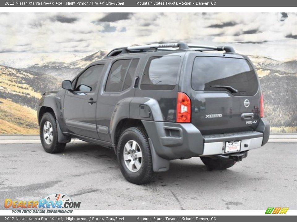 2012 Nissan Xterra Pro-4X 4x4 Night Armor / Pro 4X Gray/Steel Photo #7