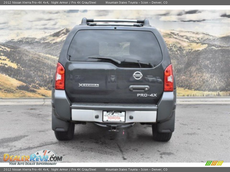 2012 Nissan Xterra Pro-4X 4x4 Night Armor / Pro 4X Gray/Steel Photo #8