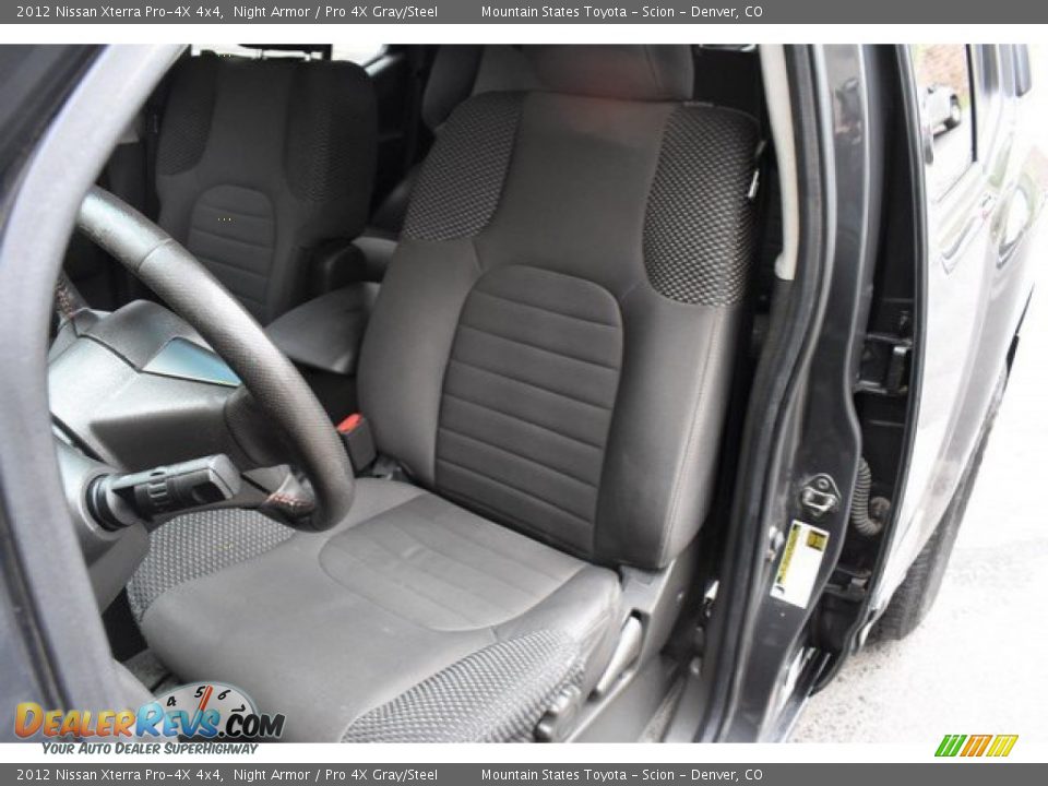 2012 Nissan Xterra Pro-4X 4x4 Night Armor / Pro 4X Gray/Steel Photo #12