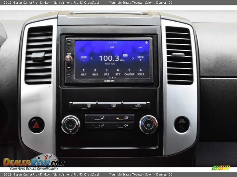 2012 Nissan Xterra Pro-4X 4x4 Night Armor / Pro 4X Gray/Steel Photo #14