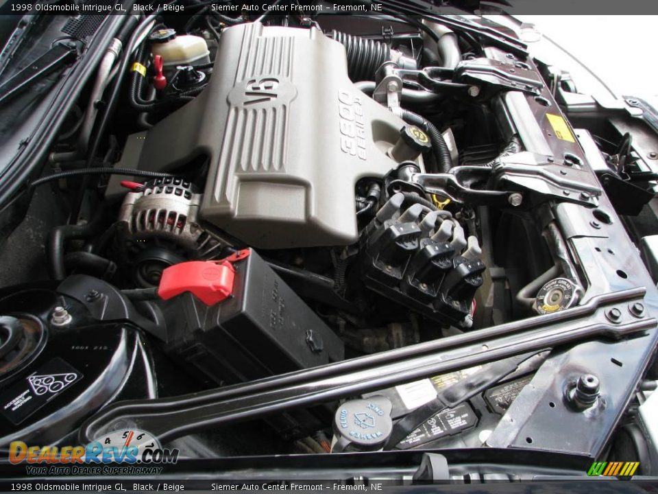 1998 Oldsmobile Intrigue GL Black / Beige Photo #13