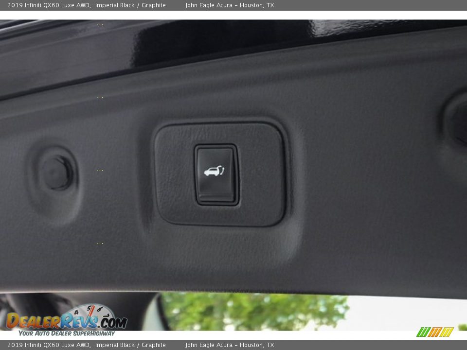 2019 Infiniti QX60 Luxe AWD Imperial Black / Graphite Photo #25