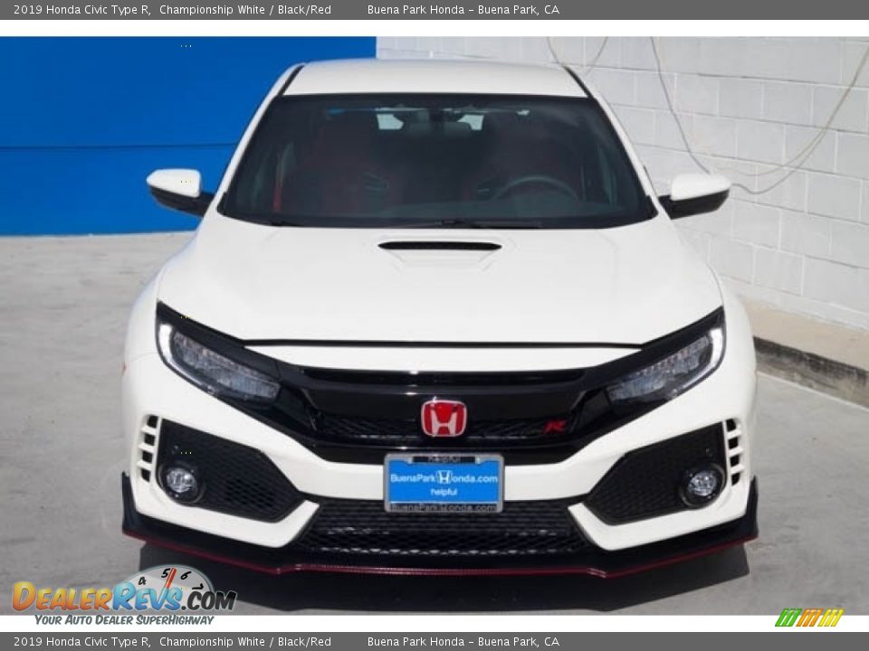 2019 Honda Civic Type R Championship White / Black/Red Photo #3