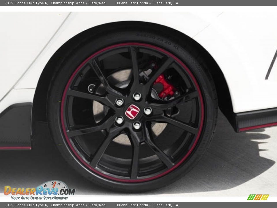 2019 Honda Civic Type R Championship White / Black/Red Photo #15