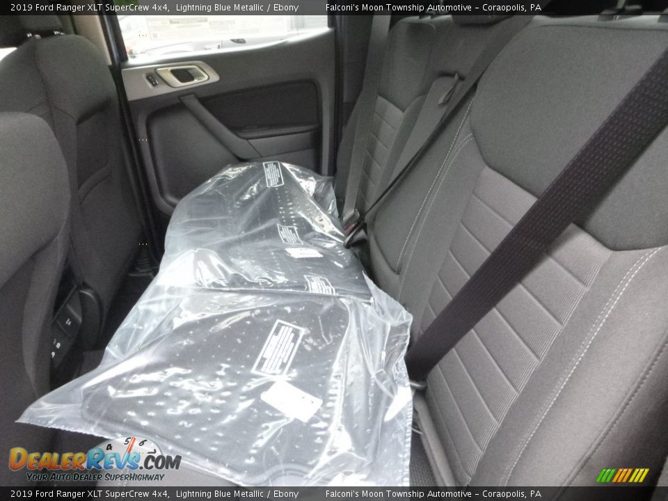 2019 Ford Ranger XLT SuperCrew 4x4 Lightning Blue Metallic / Ebony Photo #8