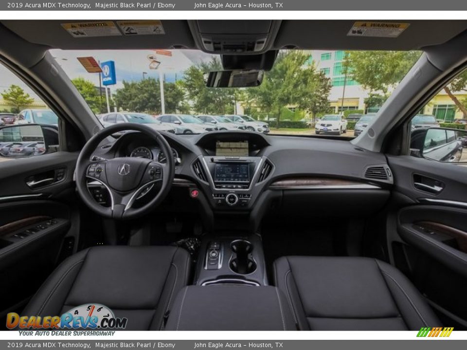 2019 Acura MDX Technology Majestic Black Pearl / Ebony Photo #9