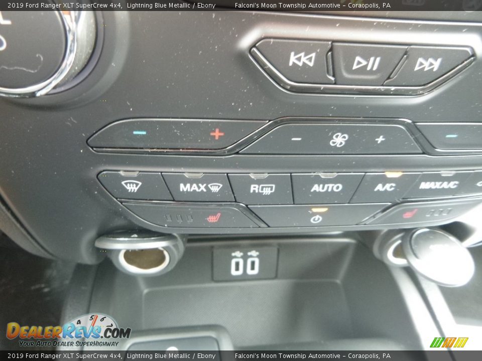 2019 Ford Ranger XLT SuperCrew 4x4 Lightning Blue Metallic / Ebony Photo #15