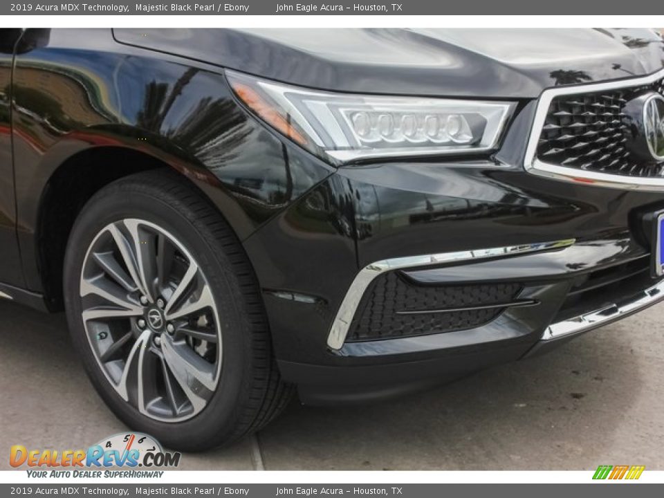 2019 Acura MDX Technology Majestic Black Pearl / Ebony Photo #11