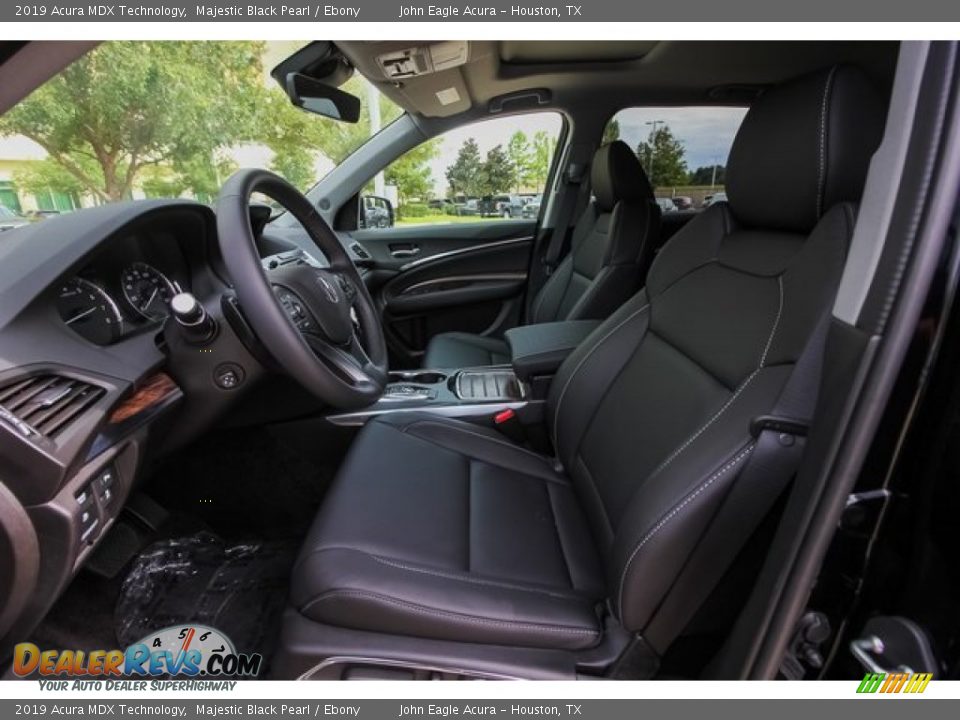 2019 Acura MDX Technology Majestic Black Pearl / Ebony Photo #16