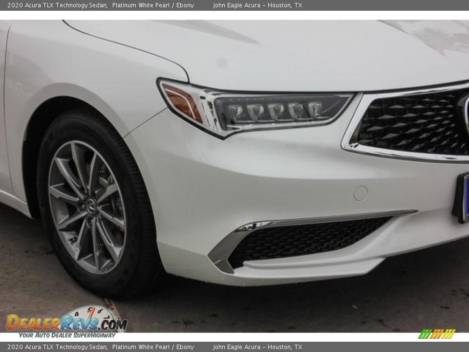 2020 Acura TLX Technology Sedan Platinum White Pearl / Ebony Photo #11