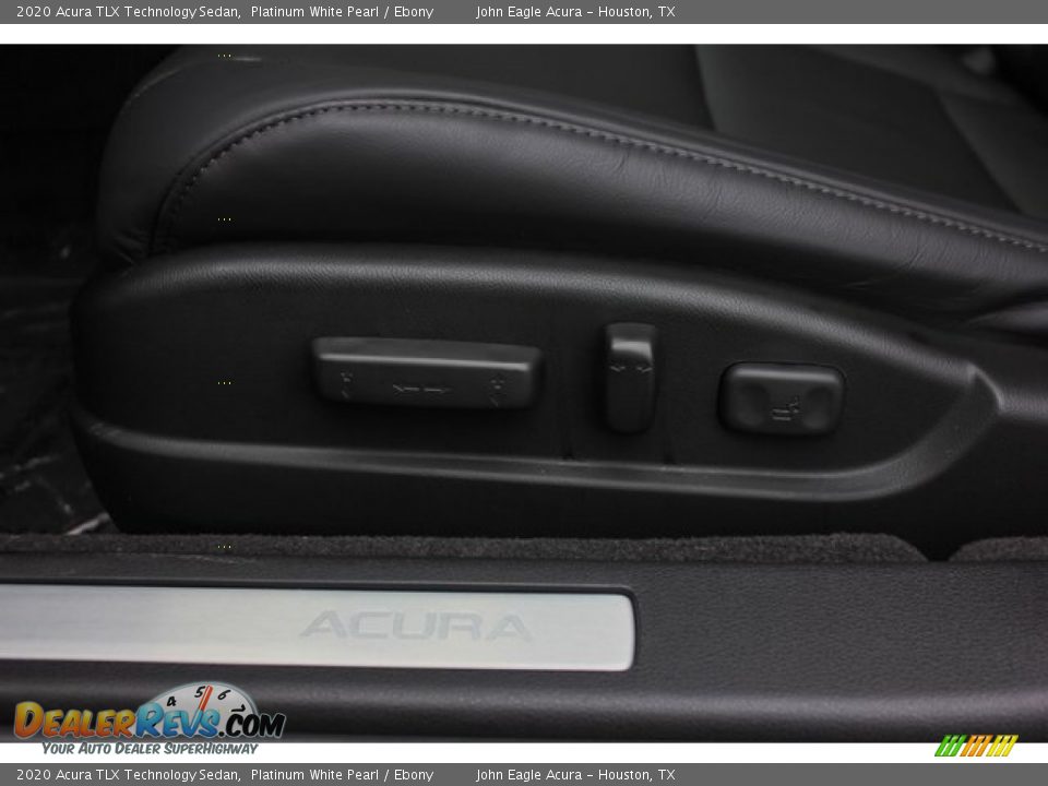 2020 Acura TLX Technology Sedan Platinum White Pearl / Ebony Photo #13