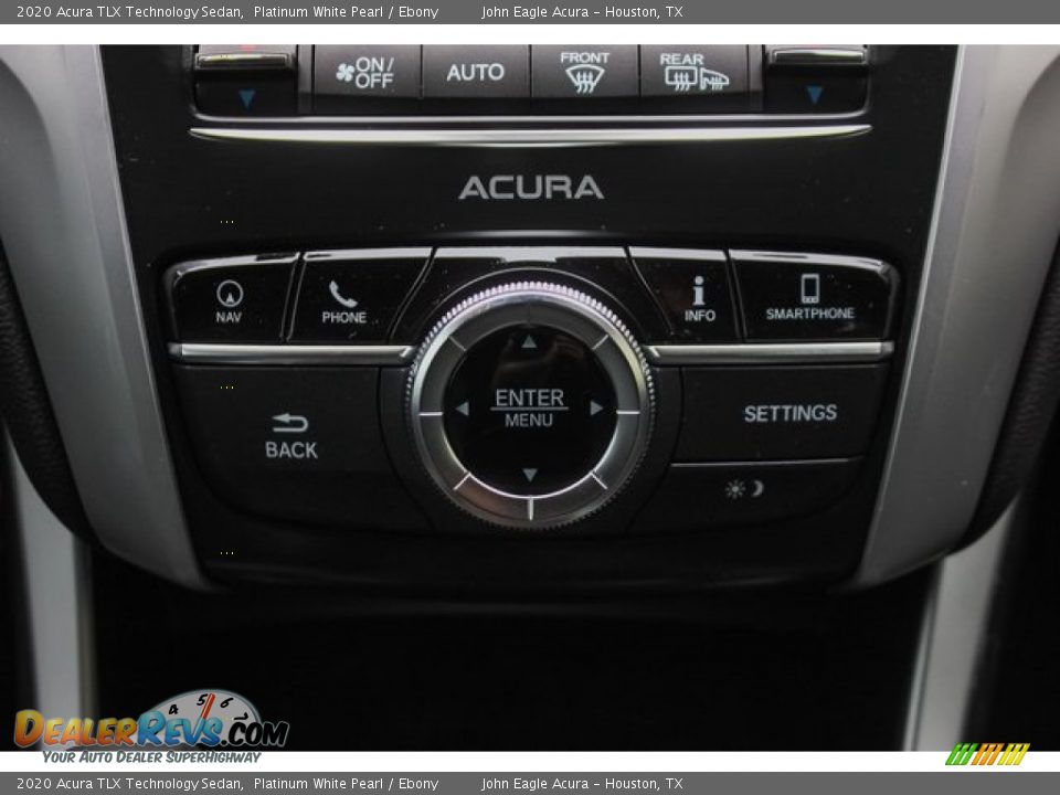 2020 Acura TLX Technology Sedan Platinum White Pearl / Ebony Photo #29