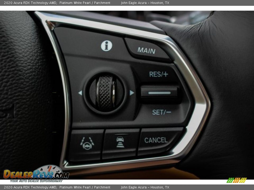 2020 Acura RDX Technology AWD Steering Wheel Photo #33