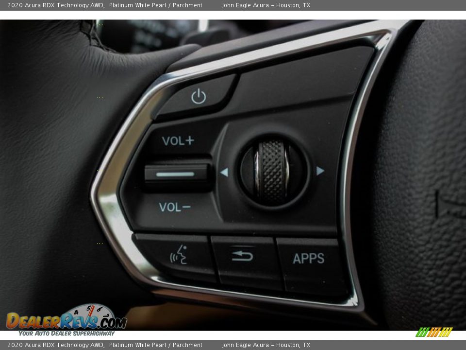 2020 Acura RDX Technology AWD Steering Wheel Photo #34