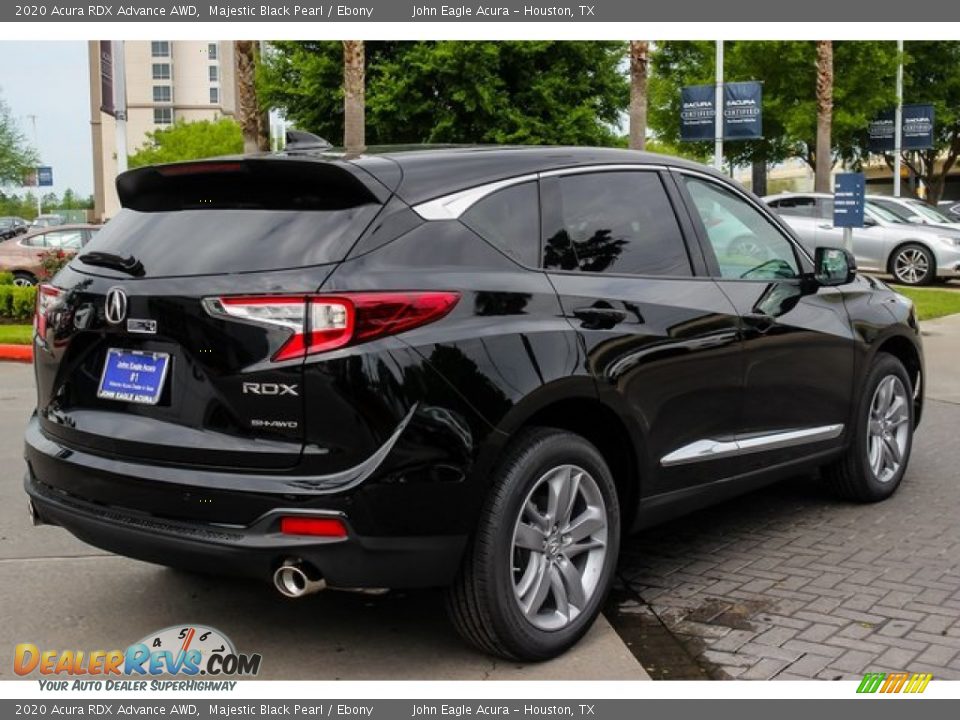 2020 Acura RDX Advance AWD Majestic Black Pearl / Ebony Photo #7