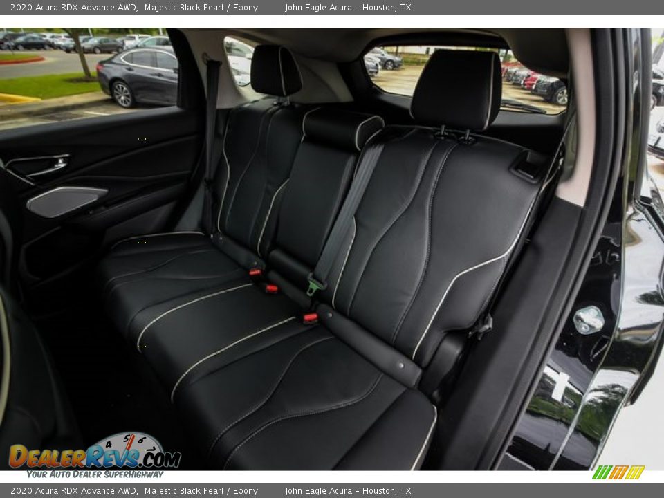 Rear Seat of 2020 Acura RDX Advance AWD Photo #18
