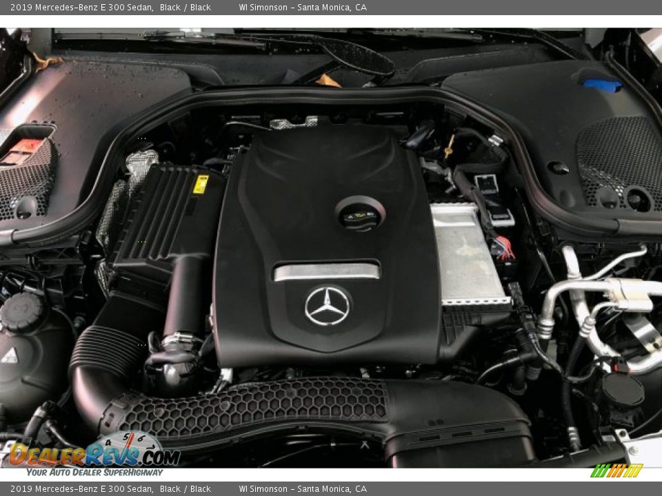 2019 Mercedes-Benz E 300 Sedan Black / Black Photo #8