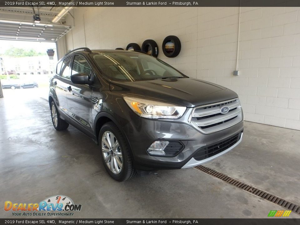 2019 Ford Escape SEL 4WD Magnetic / Medium Light Stone Photo #1