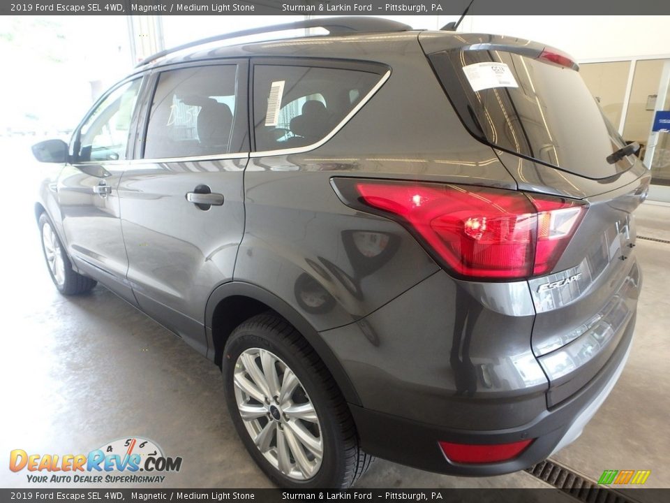 2019 Ford Escape SEL 4WD Magnetic / Medium Light Stone Photo #4