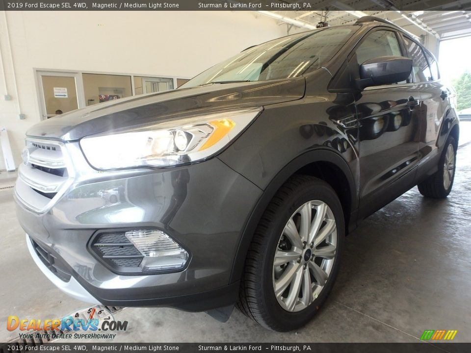 2019 Ford Escape SEL 4WD Magnetic / Medium Light Stone Photo #5