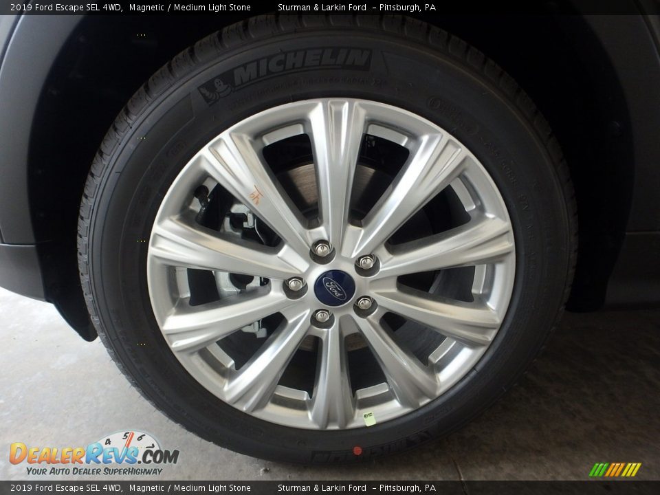 2019 Ford Escape SEL 4WD Magnetic / Medium Light Stone Photo #6