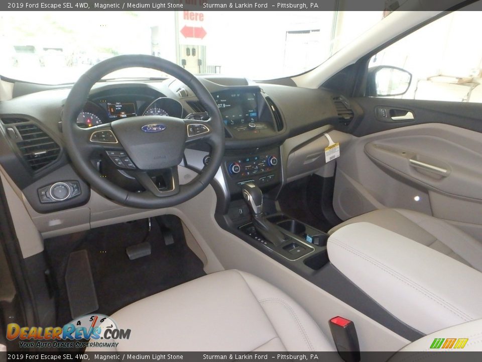 2019 Ford Escape SEL 4WD Magnetic / Medium Light Stone Photo #9